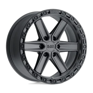 Black Rhino – HENDERSON – Black – 18″x9″ 12mm – All weather Wheels – 1890HDS126140G12